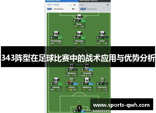 343阵型在足球比赛中的战术应用与优势分析