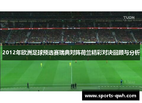 2012年欧洲足球预选赛瑞典对阵荷兰精彩对决回顾与分析